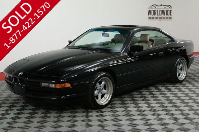 1991 BMW 850i COLLECTOR GRADE. V12. LOW MILES! MAINTAINED.
