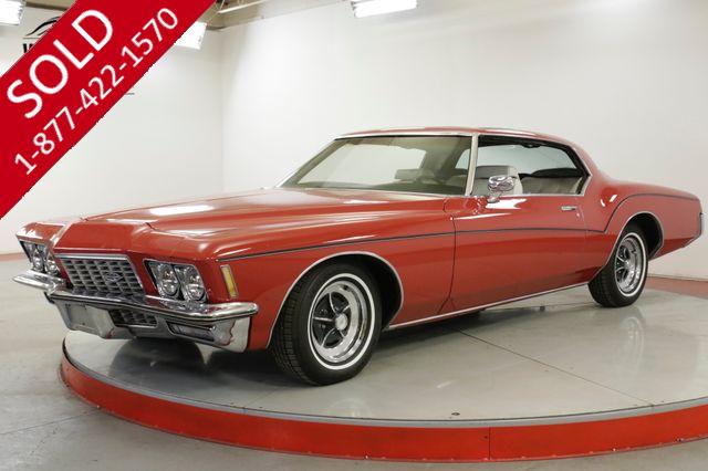 1972 BUICK RIVIERA RARE SUNROOF CAR! NEW PAINT. COLLECTOR. V8 