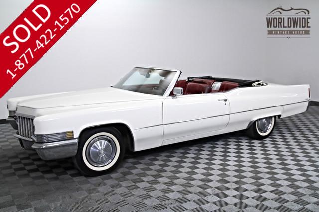 1970 Cadillac DeVille Convertible 472 V8 for Sale