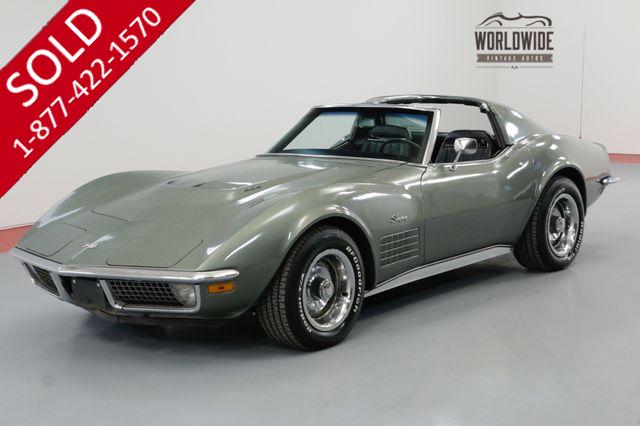 1971 CHEVROLET CORVETTE 454 LS5 SPORT COUPE 4 SPEED MATCHING #S