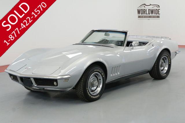 1968 CHEVROLET CORVETTE MATCHING 327CI/350HP 4-SPEED RESTORED SOLD PRE VIP