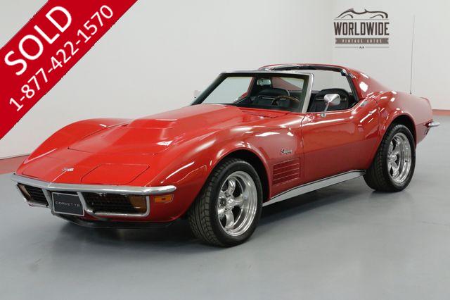 1972 CHEVROLET CORVETTE RESTORED 700 MILES 580HP 4-SPEED MONSTER