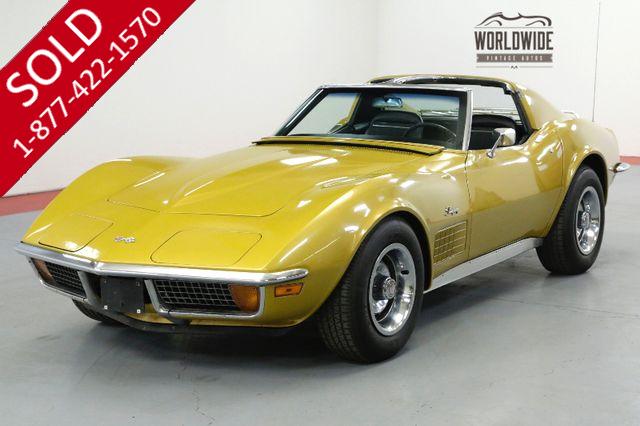 1972 CHEVROLET CORVETTE STINGRAY. 410HP REBUILT MOTOR. PS. PB. 1500 