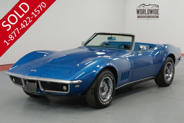 1968 CHEVROLET CORVETTE RARE 4 SPEED V8 GREAT COLOR COMBO. MUST SEE 