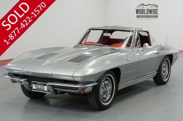 1963 CHEVROLET CORVETTE RARE COLOR COMBO SPLIT WINDOW STING RAY  