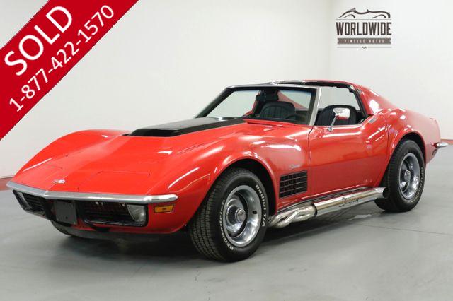 1971 CHEVROLET CORVETTE RESTORED. WILWOOD. RIDETECH. EFI HIGH DOLLAR 