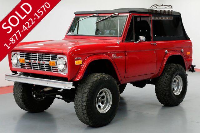 1970 FORD BRONCO SPORT RESTORED CUSTOM LIFT REBUILT 302 PS PB
