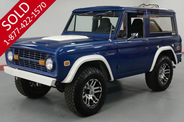 1973 FORD BRONCO RESTORED 302 V8 CUSTOM WHEELS 4x4 AUTO PS PB 