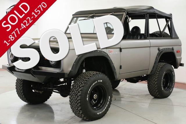 1967 FORD BRONCO FRAME OFF RESTORED SUPERCHARGED 302! WINCH