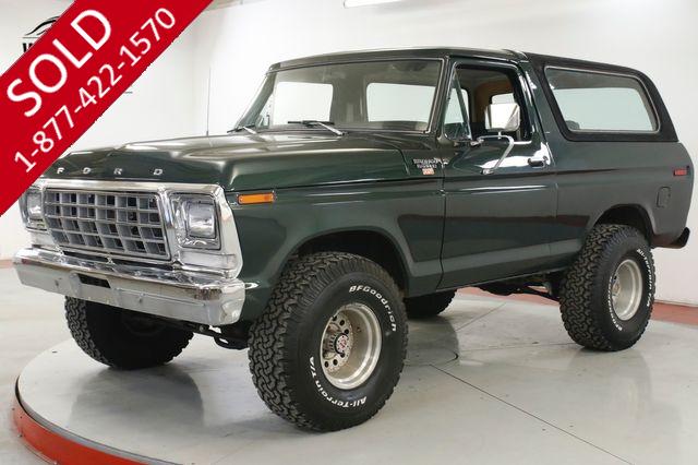 1979 FORD BRONCO 460V8 AUTOMATIC PS PB 4X4 LIFTED 