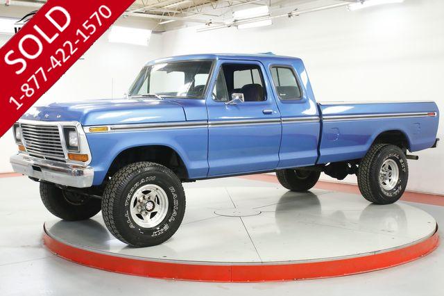 1978 FORD F-250 EXT CAB RARE EXTENDED 460 V8 AUTOMATIC 4X4 PS PB AC