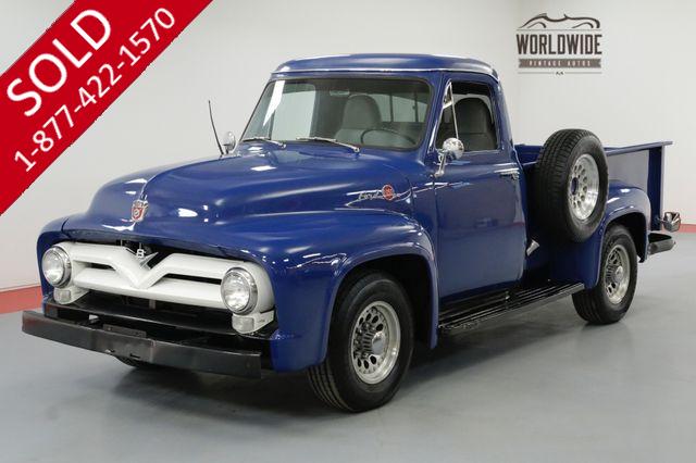 1955 FORD F250 FRAME OFF RESTORED V8 VINTAGE A/C 4K MILES