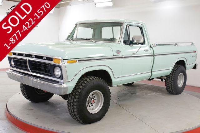 1977 FORD  F250 EXPLORER PACKAGE 351M AUTOMATIC 4X4 PS PB