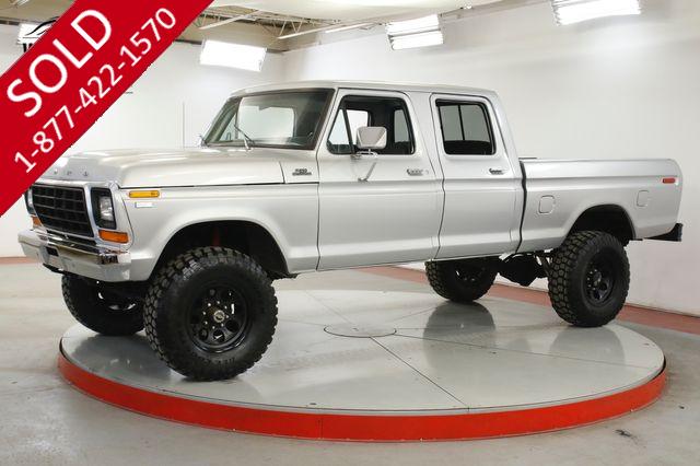 1979 FORD F250  4x4 CREW CAB TRUCK V8 PS PB RARE SHORTBED