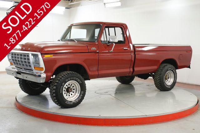1979 FORD  F250 4x4 3/4 TON DRY NW TRUCK 390 V8 PS PB 