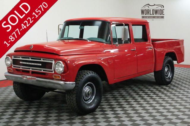 1966 INTERNATIONAL 1100 CREW CAB V8 4X4 EXTREMELY RARE COLLECTOR