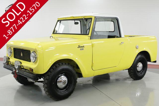 1962 INTERNATIONAL  SCOUT 80 4X4 REMOVABLE TOP IMMACULATE MUST SEE 