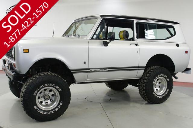 1977 INTERNATIONAL  SCOUT II   345 V8 AUTO LIFTED 35 INCH TIRES OX LOCKERS