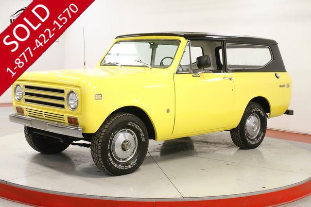 1971 INTERNATIONAL SCOUT II 304 V8 4-SPEED 4X4 REMOVABLE TOP 