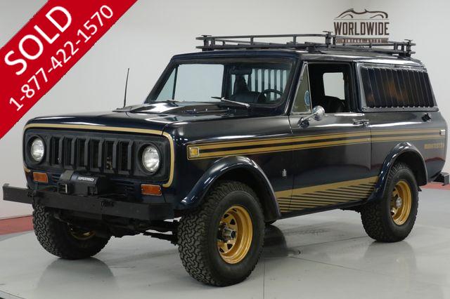 1979 INTERNATIONAL SCOUT INCREDIBLY RARE MIDNITESTAR PACKAGE! PS.