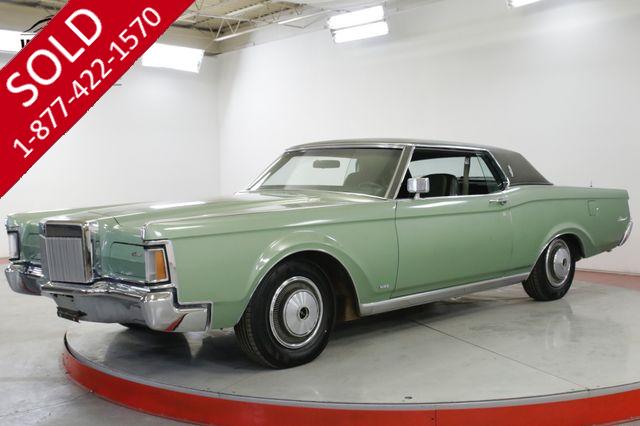 1971 LINCOLN  CONTINENTAL  MARKIII COUPE FACTORY AIR LEATHER PS PB PW