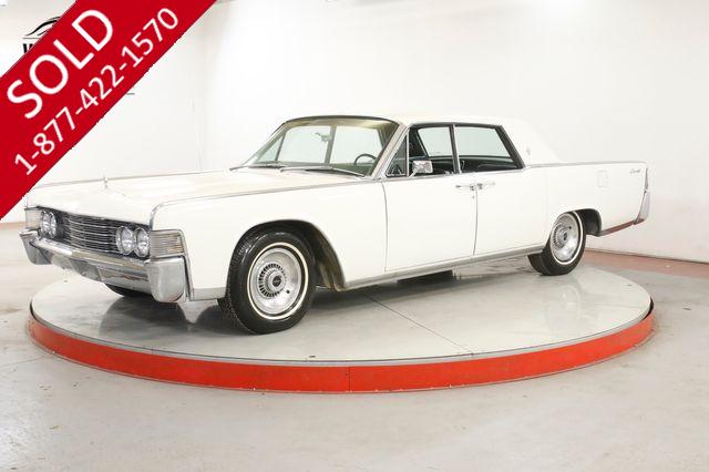 1965 LINCOLN CONTINENTAL  SUICIDE DOORS TIME CAPSULE PS PB COLLECTOR 