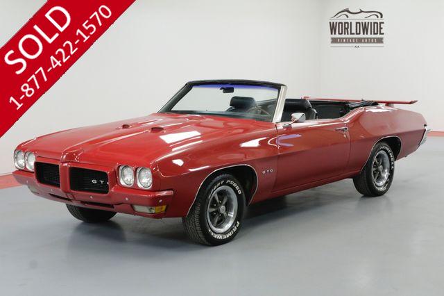 1970 PONTIAC LEMANS V8 AUTOMATIC POWER TOP GREAT COLOR COMBO GTO CLONE