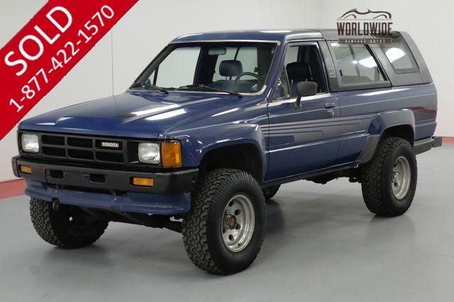 1986 TOYOTA 4RUNNER FUEL INJECTED PS PB REMOVABLE TOP