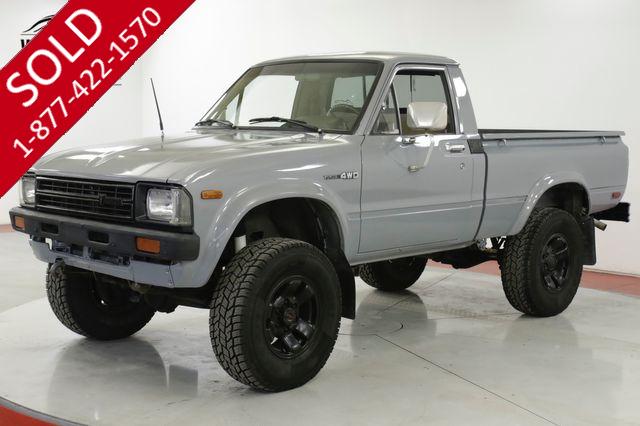 1982 TOYOTA HILUX 22R! 4-SPEED 4x4 SHORT BED NEW PAINT PB