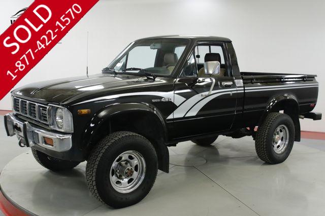 1981 TOYOTA PICKUP SR5 HILUX 4x4 SHORT BED TX TRUCK LOW MILES 