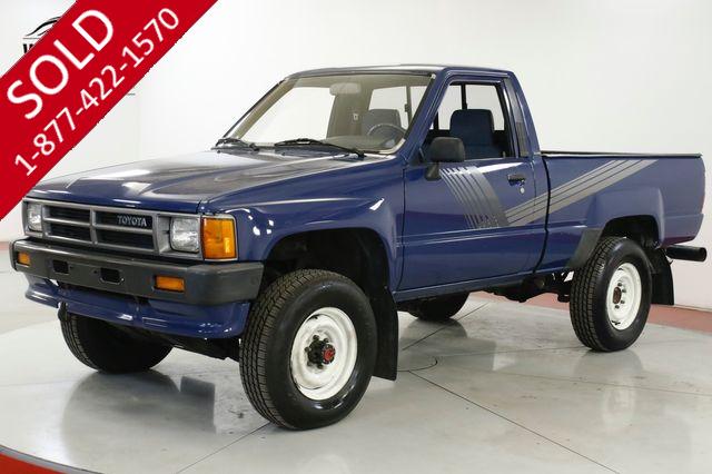 1987 TOYOTA TRUCK 4X4 PS PB ONE OWNER! LOW ORIGINAL MILES!
