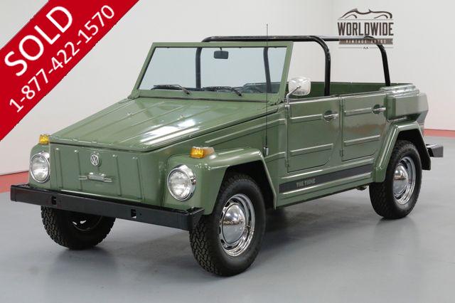 1974 VOLKSWAGEN THING EXTREMELY CLEAN CONVERTIBLE TOP