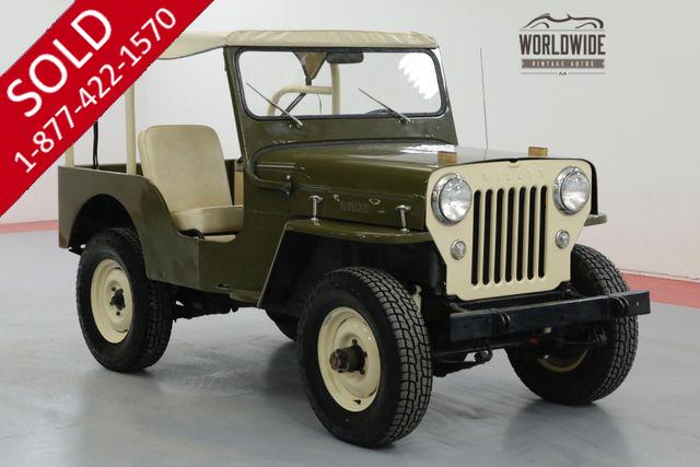 willys jeep cj3b serial numbers