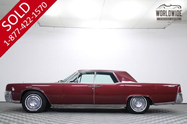 1964 Lincoln Continental V8 Suicide Doors For Sale