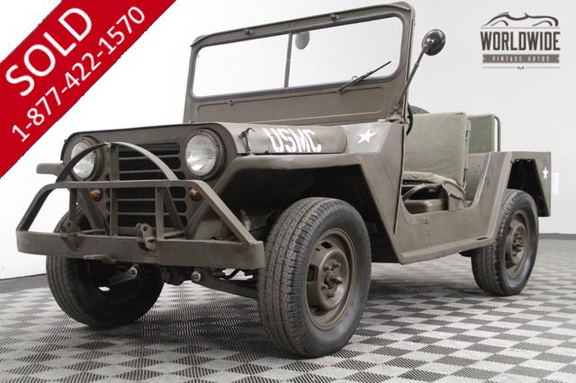 M151 Mutt Jeep | WILLYS | 1962 | VIN # 2d1696 | Worldwide Vintage Autos