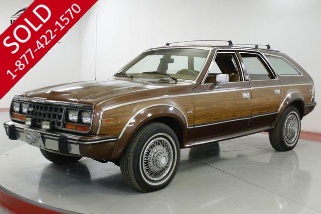 1985 AMC EAGLE WOODY 1 OWNER CA CAR 4x4 RARE COLLECTOR