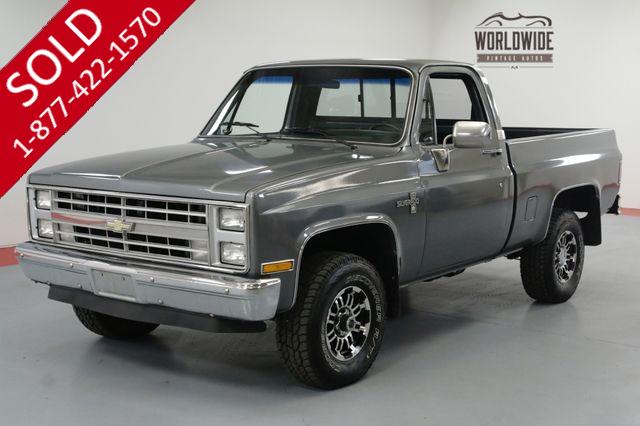 1986 CHEVROLET 1500 RESTORED. AC. PS. PB. 4x4, CUSTOM WHEELS 