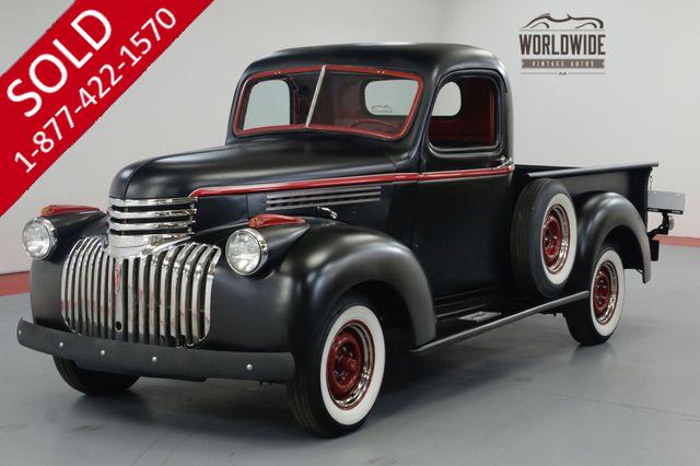 1946 CHEVROLET 3100 RESTORED. 4 SPEED. NEW OAK BED. NEW WHEELS.