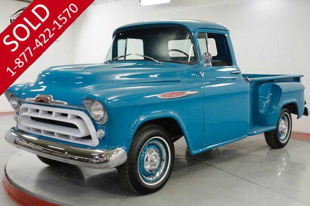 1957 CHEVROLET  3100 RESTORED STOCK EXCELLENT CONDITION UPGRADES