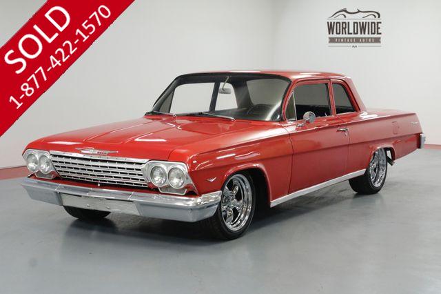 1962 CHEVROLET BISCAYNE RESTORED. PRO TOURING V8 AUTO PS PB LOWERED