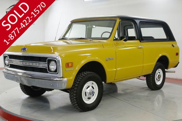 1970 CHEVROLET  BLAZER  TIME CAPSULE EARLY BLAZER REMOVABLE TOP PS