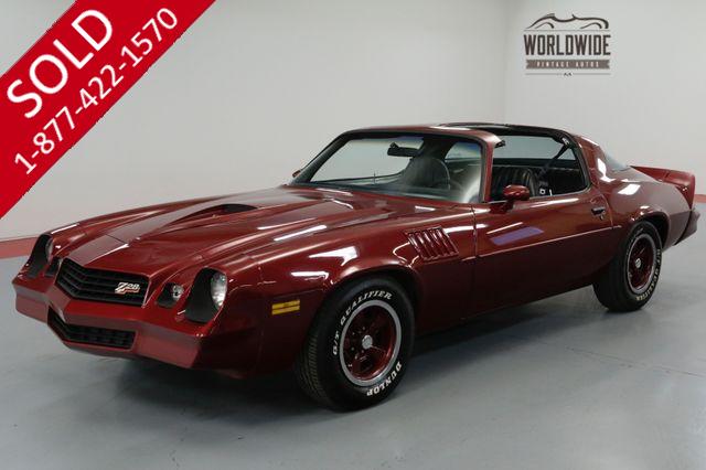 1978 CHEVROLET CAMARO Z28 350 V8! 4-SPEED. A/C! PS PB T-TOPS. MUST SEE 