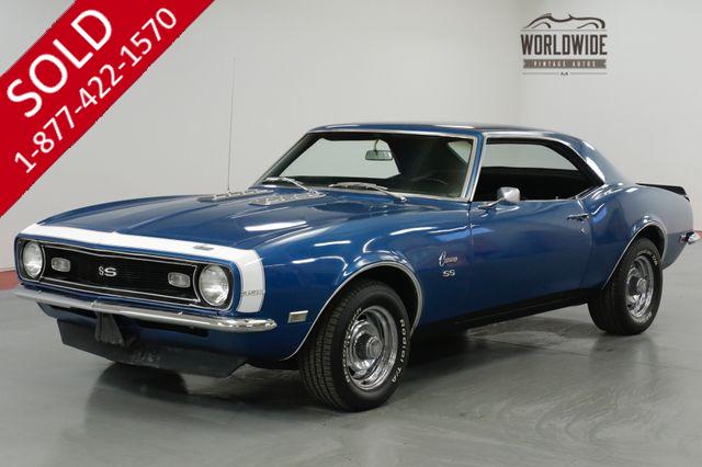 1968 CHEVROLET  CAMARO 327 V8 4-SPEED. SS. 12 BOLT. PS PB MUST SEE (VIP)