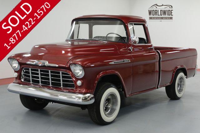 1956 CHEVROLET CAMEO FULLY RESTORED. BIG WINDOW V8. 4-SPEED. 