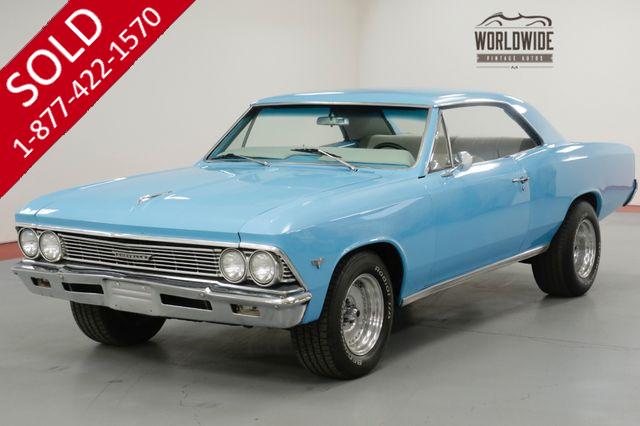 1966 CHEVROLET CHEVELLE 355 CID V8 ALUMINUM HEADS 400HP TH350 AUTO 