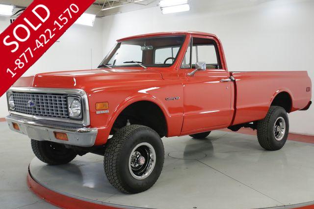 1971 CHEVROLET K10 350 V8 4X4 4-SPEED NEW PAINT PS PB MUST SEE