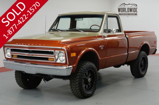 1968 CHEVROLET K20 350V8 4-SPEED SHORT BOX RESTORED BEAUTY! 