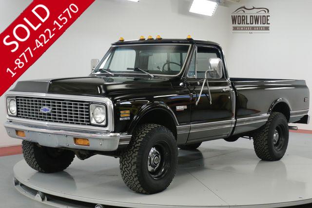 1972 CHEVROLET  TRUCK  SUPER CHEYENNE 4x4! RESTORED. AC! V8! PS.