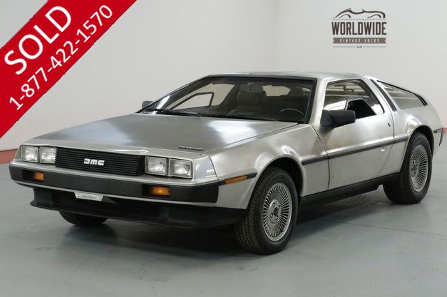 1983 DMC DELOREAN ONE FAMILY OWNED! TIME CAPSULE. LOW MILES! 