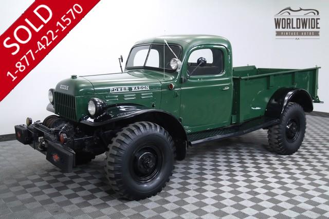 1947 Dodge Power Wagon WDX for Sale